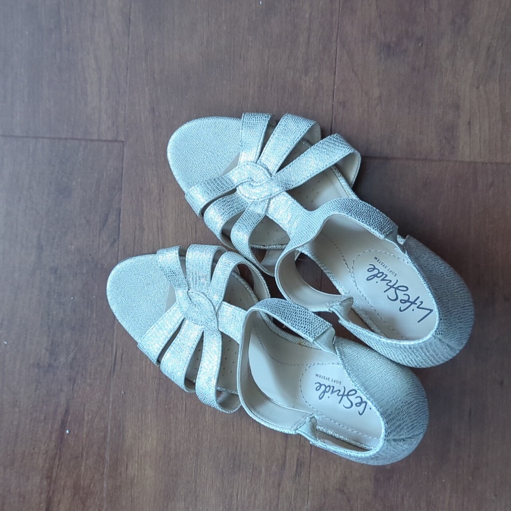 Lifestride dress sandals 7.5w